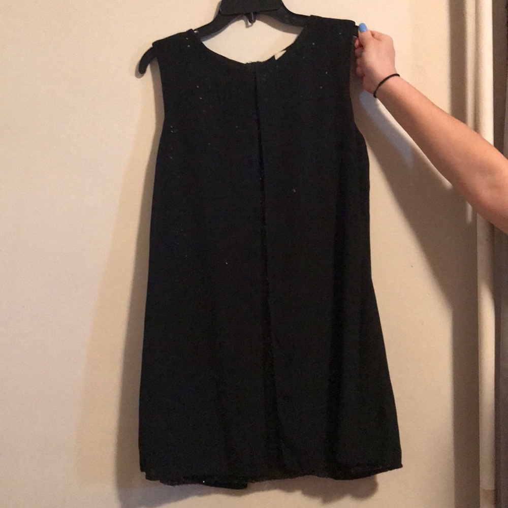 Black cocktail dress